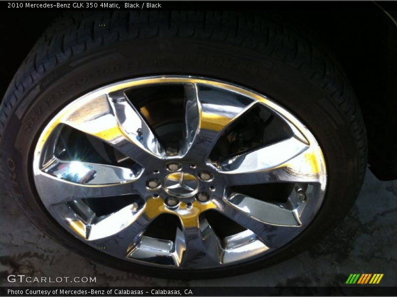 Black / Black 2010 Mercedes-Benz GLK 350 4Matic