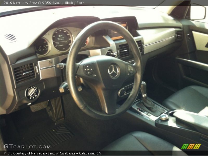 Black / Black 2010 Mercedes-Benz GLK 350 4Matic