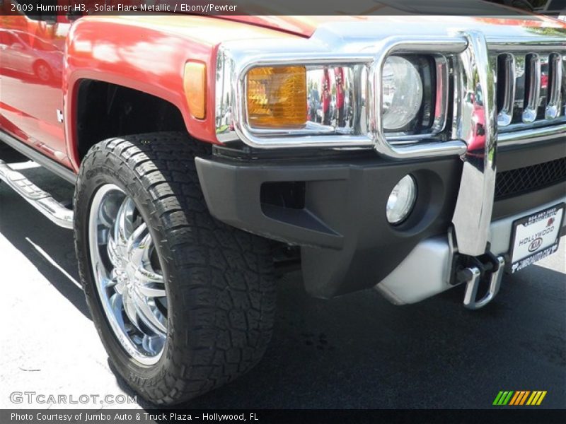 Solar Flare Metallic / Ebony/Pewter 2009 Hummer H3