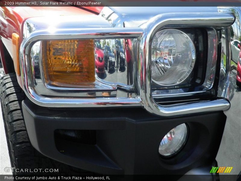 Solar Flare Metallic / Ebony/Pewter 2009 Hummer H3