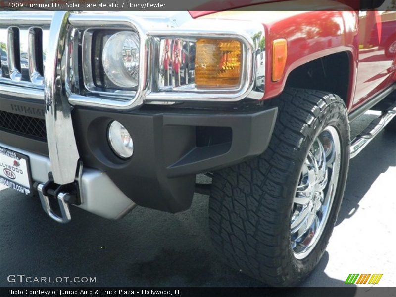 Solar Flare Metallic / Ebony/Pewter 2009 Hummer H3