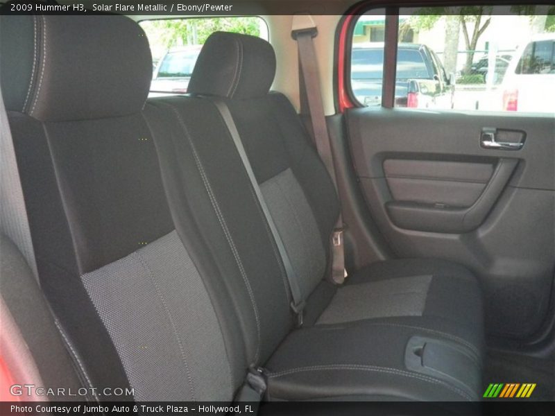 Solar Flare Metallic / Ebony/Pewter 2009 Hummer H3