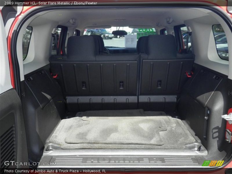 Solar Flare Metallic / Ebony/Pewter 2009 Hummer H3