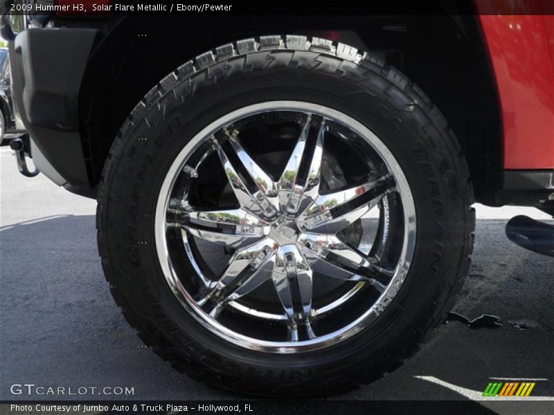 Solar Flare Metallic / Ebony/Pewter 2009 Hummer H3