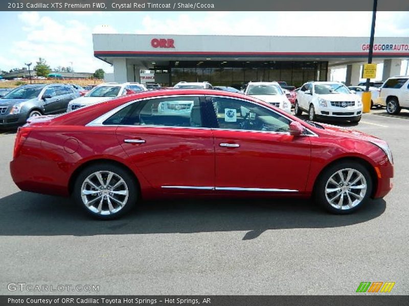 Crystal Red Tintcoat / Shale/Cocoa 2013 Cadillac XTS Premium FWD