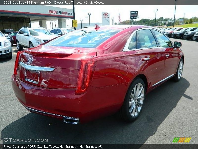 Crystal Red Tintcoat / Shale/Cocoa 2013 Cadillac XTS Premium FWD