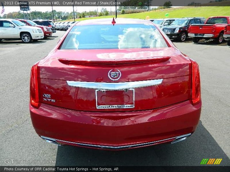 Crystal Red Tintcoat / Shale/Cocoa 2013 Cadillac XTS Premium FWD