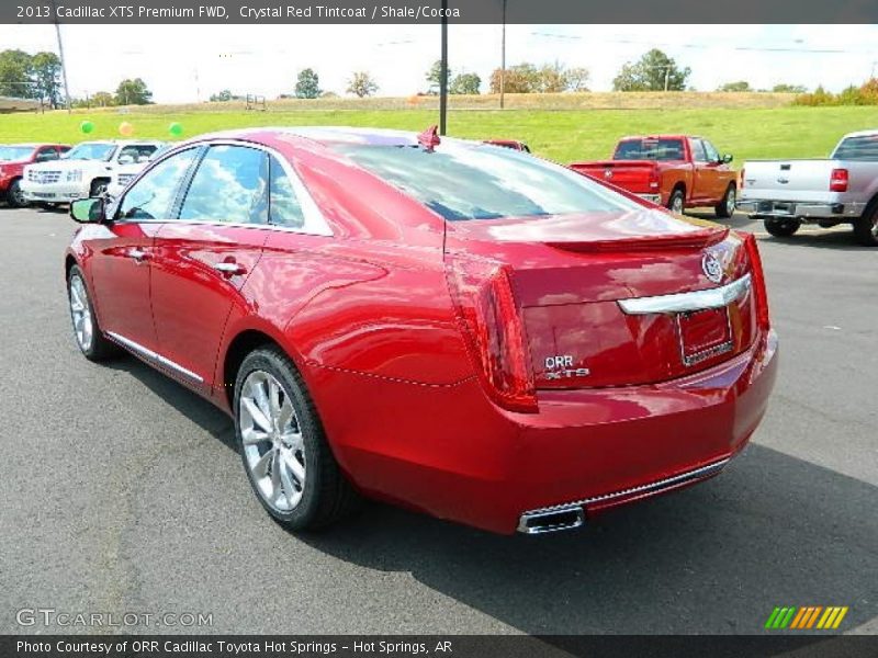 Crystal Red Tintcoat / Shale/Cocoa 2013 Cadillac XTS Premium FWD