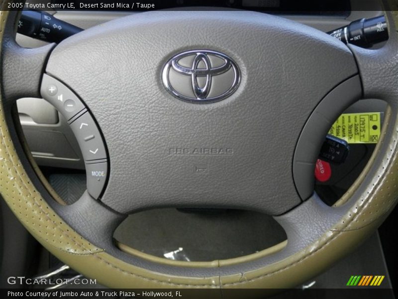 Desert Sand Mica / Taupe 2005 Toyota Camry LE