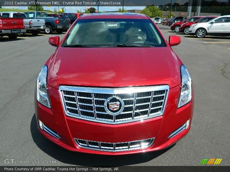 Crystal Red Tintcoat / Shale/Cocoa 2013 Cadillac XTS Premium FWD