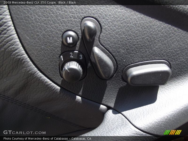 Black / Black 2009 Mercedes-Benz CLK 350 Coupe