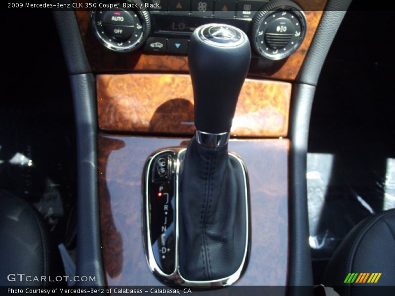 Black / Black 2009 Mercedes-Benz CLK 350 Coupe