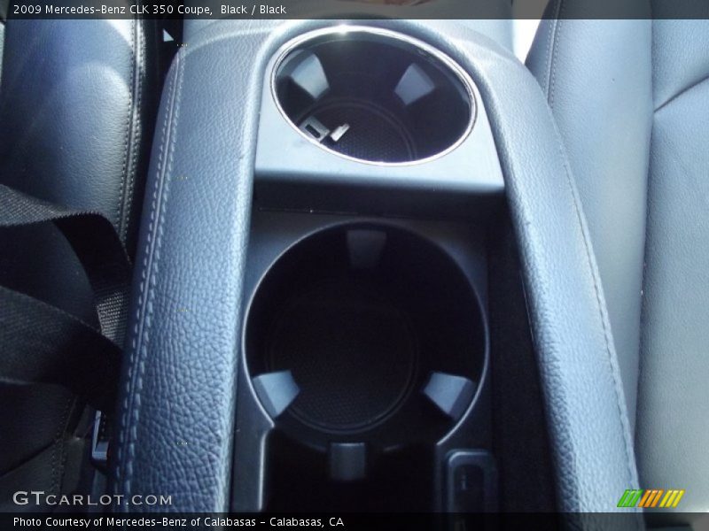 Black / Black 2009 Mercedes-Benz CLK 350 Coupe