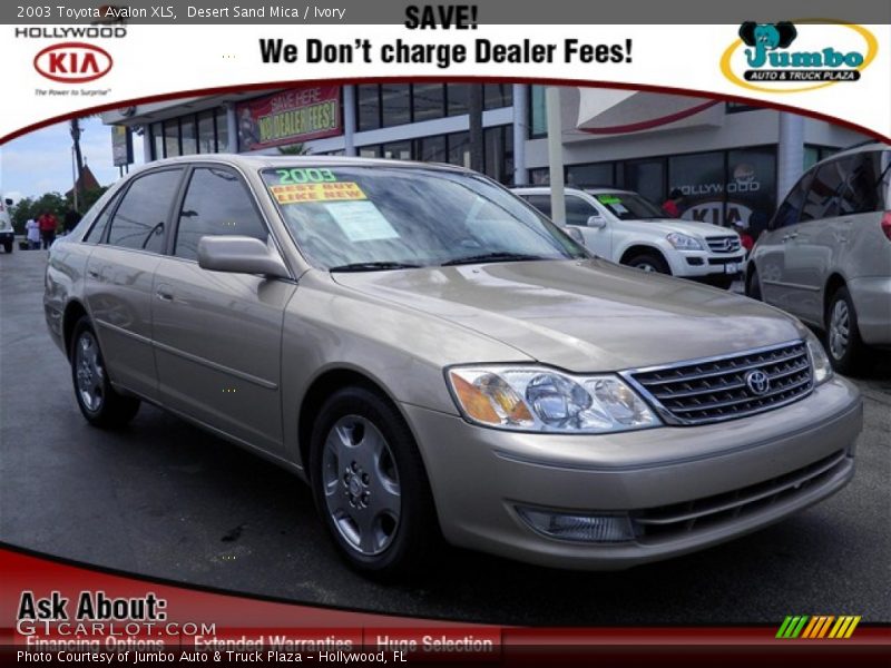 Desert Sand Mica / Ivory 2003 Toyota Avalon XLS