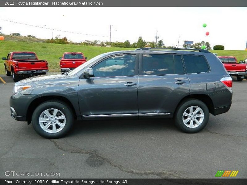 Magnetic Gray Metallic / Ash 2012 Toyota Highlander