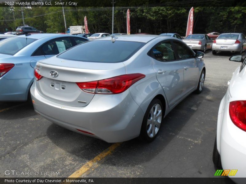 Silver / Gray 2012 Hyundai Elantra GLS