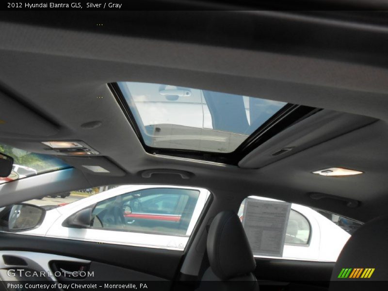 Silver / Gray 2012 Hyundai Elantra GLS