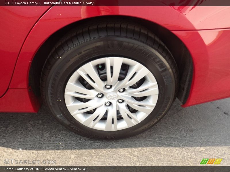 Barcelona Red Metallic / Ivory 2012 Toyota Camry L