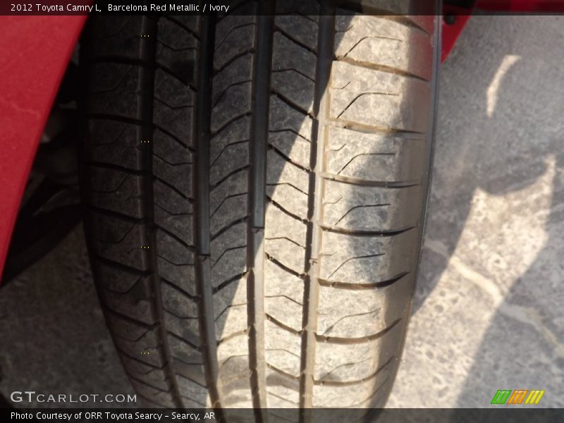 Barcelona Red Metallic / Ivory 2012 Toyota Camry L