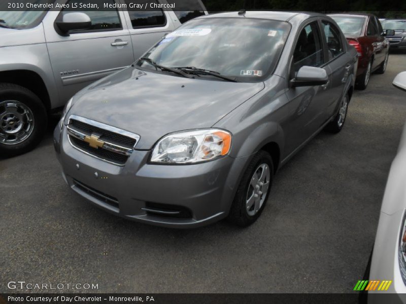 Medium Gray / Charcoal 2010 Chevrolet Aveo LS Sedan