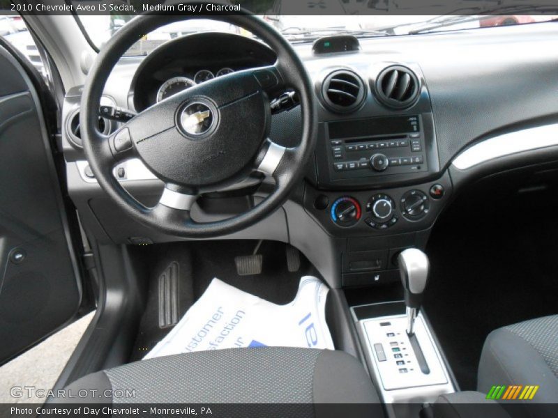 Medium Gray / Charcoal 2010 Chevrolet Aveo LS Sedan