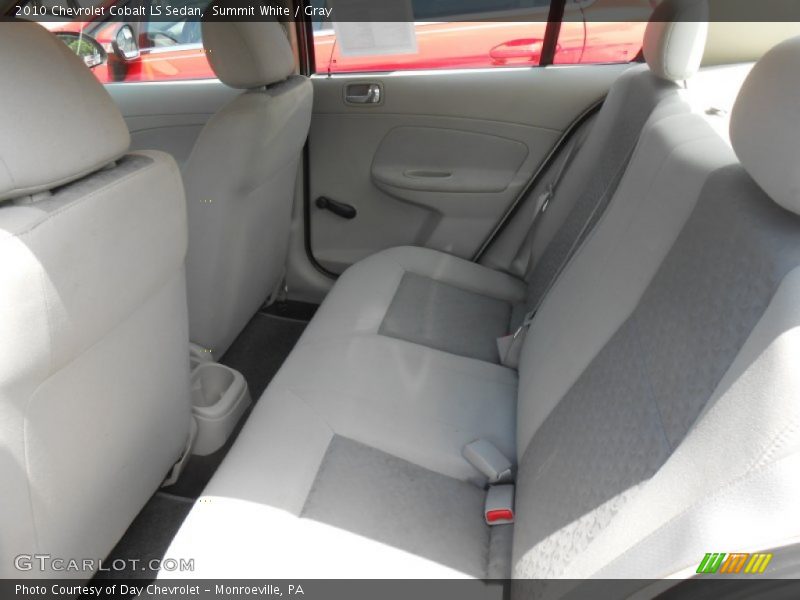 Summit White / Gray 2010 Chevrolet Cobalt LS Sedan