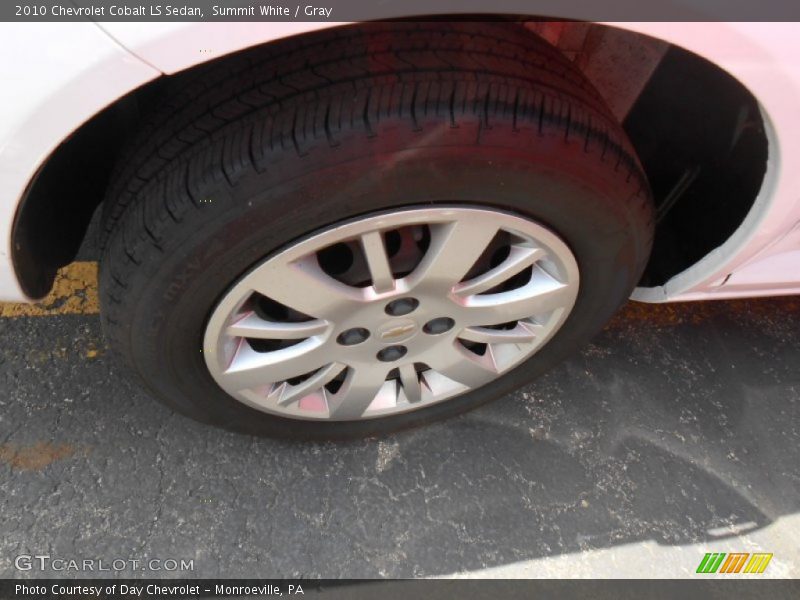 Summit White / Gray 2010 Chevrolet Cobalt LS Sedan