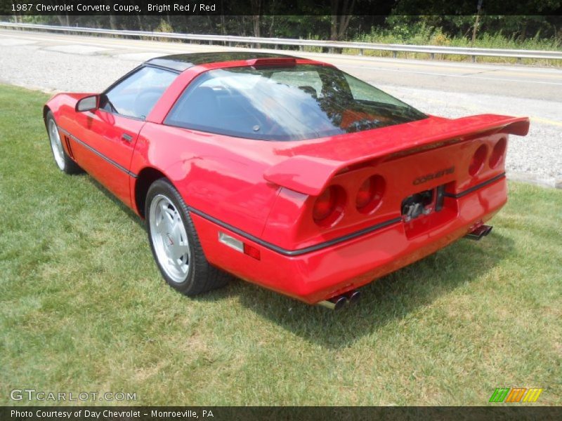  1987 Corvette Coupe Bright Red