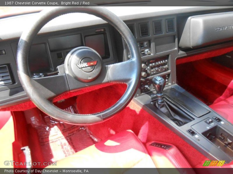 Dashboard of 1987 Corvette Coupe