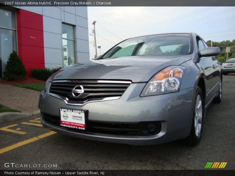 Precision Gray Metallic / Charcoal 2007 Nissan Altima Hybrid