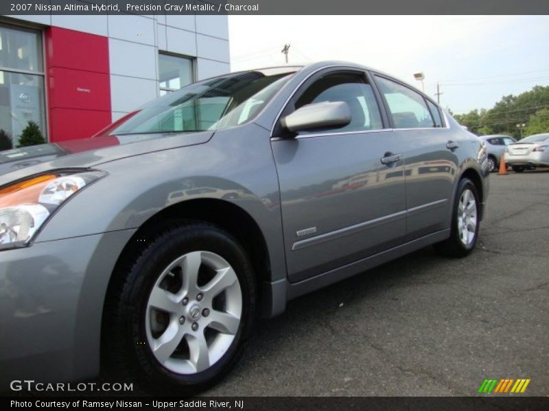 Precision Gray Metallic / Charcoal 2007 Nissan Altima Hybrid