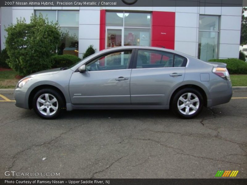 Precision Gray Metallic / Charcoal 2007 Nissan Altima Hybrid
