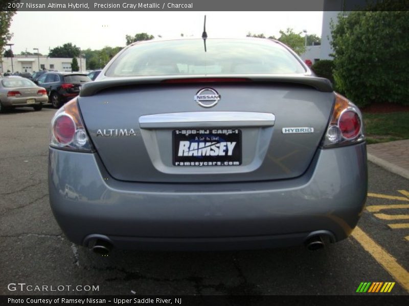 Precision Gray Metallic / Charcoal 2007 Nissan Altima Hybrid