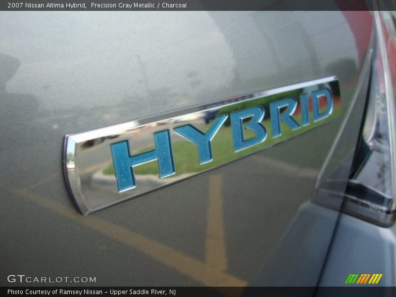 Precision Gray Metallic / Charcoal 2007 Nissan Altima Hybrid