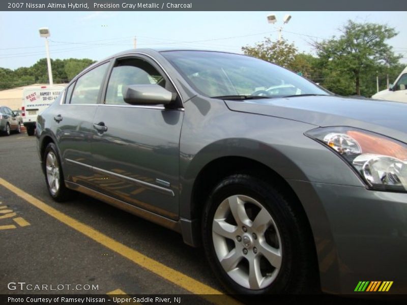 Precision Gray Metallic / Charcoal 2007 Nissan Altima Hybrid