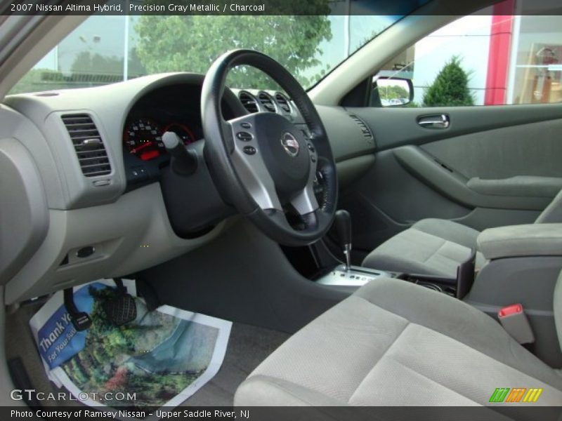 Precision Gray Metallic / Charcoal 2007 Nissan Altima Hybrid