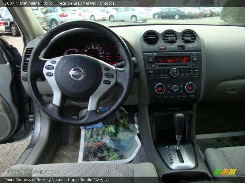 Precision Gray Metallic / Charcoal 2007 Nissan Altima Hybrid