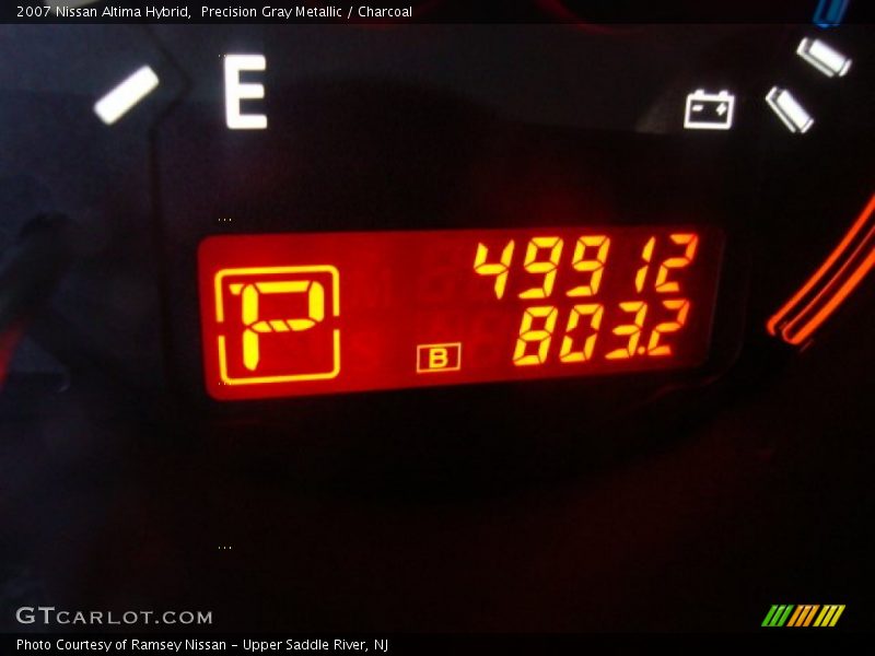 Precision Gray Metallic / Charcoal 2007 Nissan Altima Hybrid