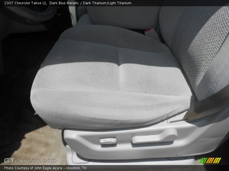 Dark Blue Metallic / Dark Titanium/Light Titanium 2007 Chevrolet Tahoe LS