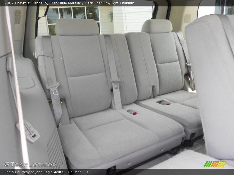 Dark Blue Metallic / Dark Titanium/Light Titanium 2007 Chevrolet Tahoe LS