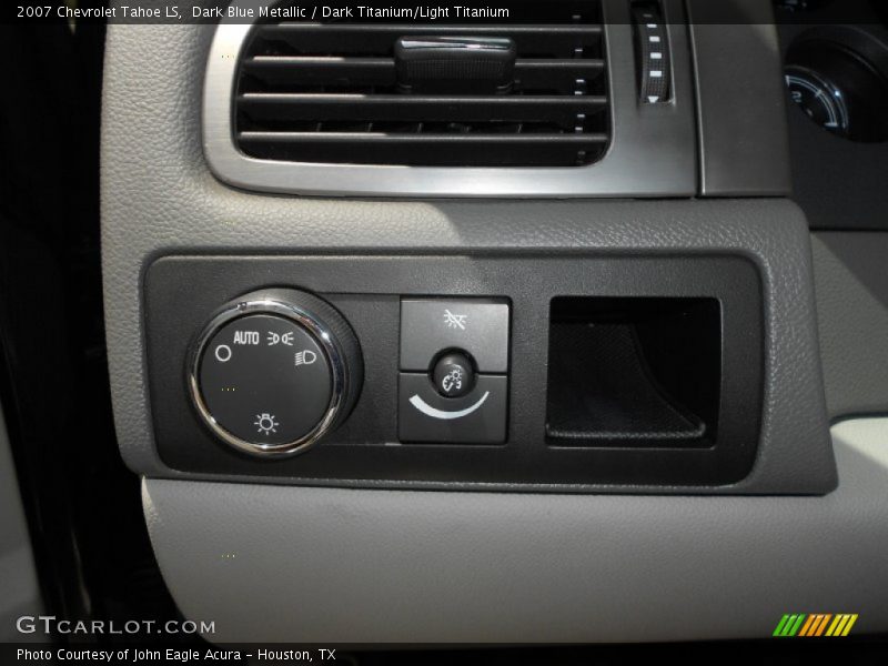 Dark Blue Metallic / Dark Titanium/Light Titanium 2007 Chevrolet Tahoe LS