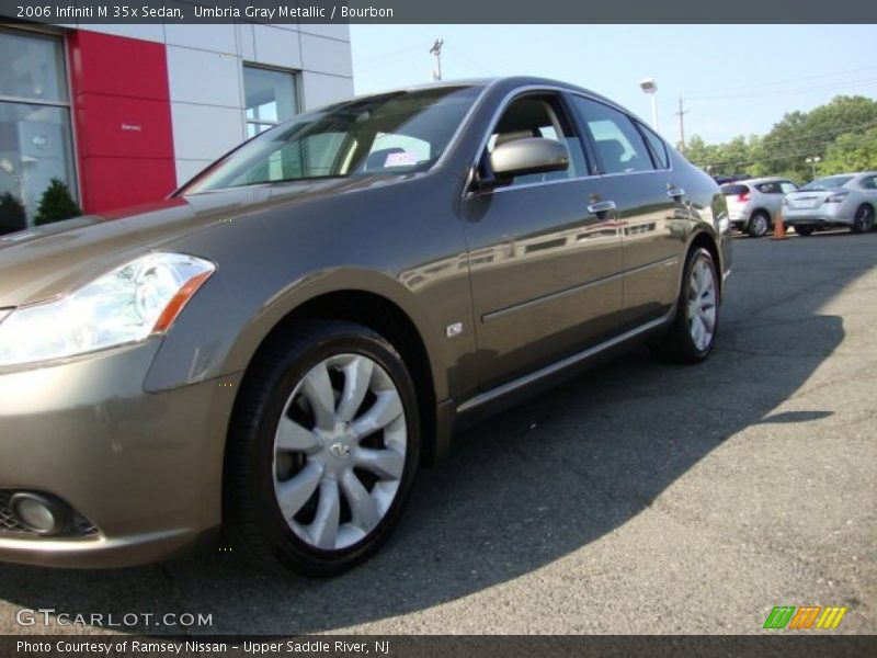 Umbria Gray Metallic / Bourbon 2006 Infiniti M 35x Sedan