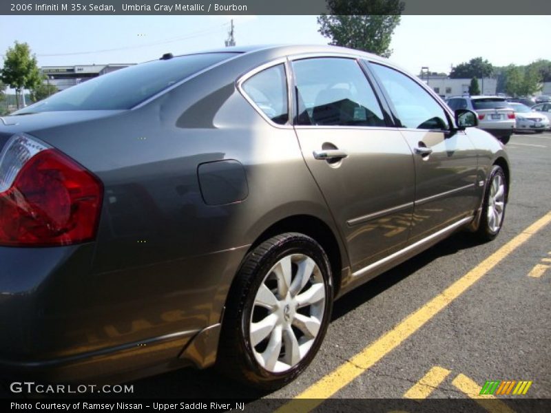 Umbria Gray Metallic / Bourbon 2006 Infiniti M 35x Sedan