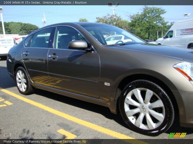 Umbria Gray Metallic / Bourbon 2006 Infiniti M 35x Sedan