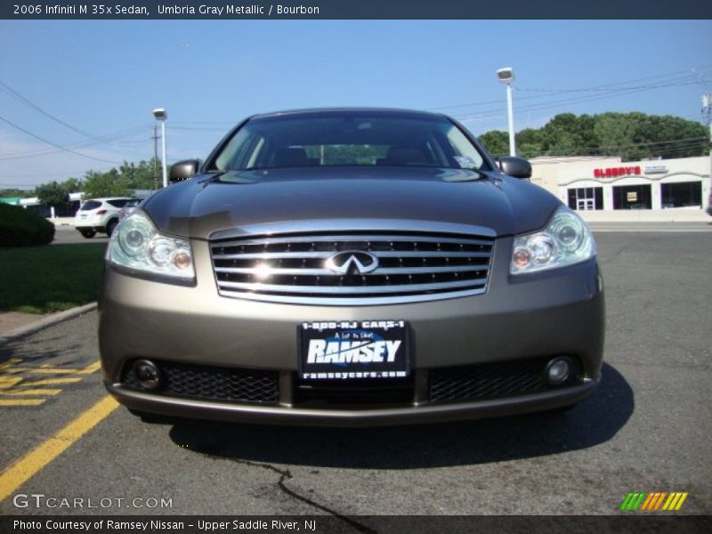 Umbria Gray Metallic / Bourbon 2006 Infiniti M 35x Sedan