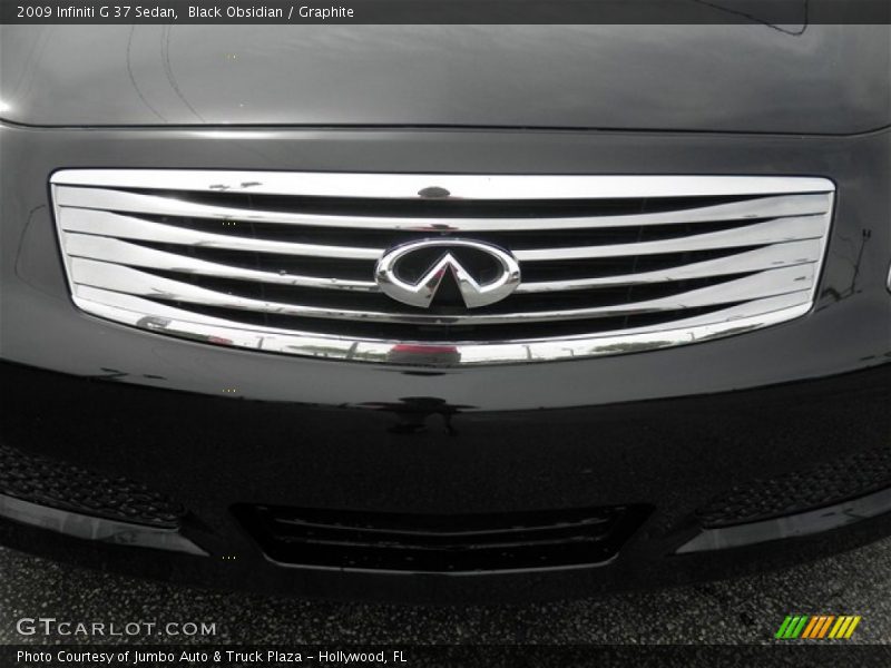 Black Obsidian / Graphite 2009 Infiniti G 37 Sedan