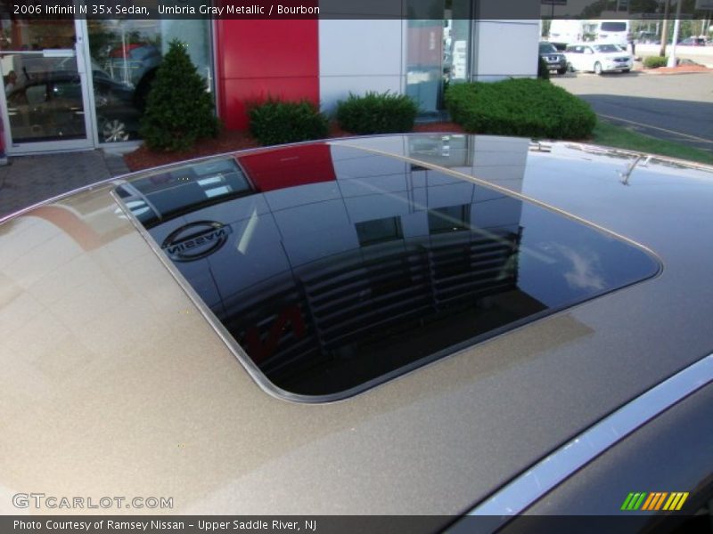 Umbria Gray Metallic / Bourbon 2006 Infiniti M 35x Sedan