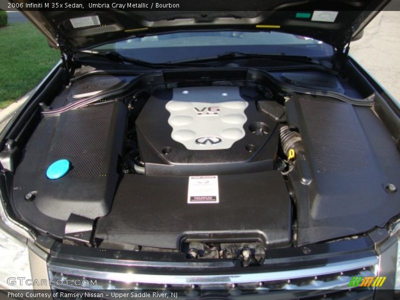 2006 M 35x Sedan Engine - 3.5 Liter DOHC 24-Valve VVT V6