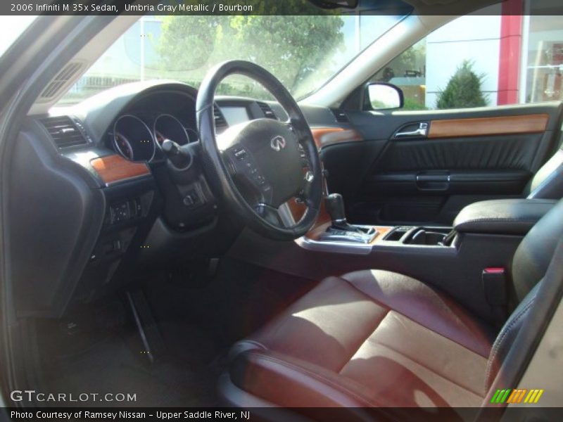  2006 M 35x Sedan Bourbon Interior