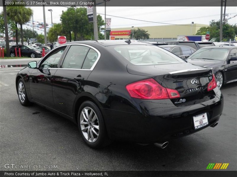 Black Obsidian / Graphite 2009 Infiniti G 37 Sedan